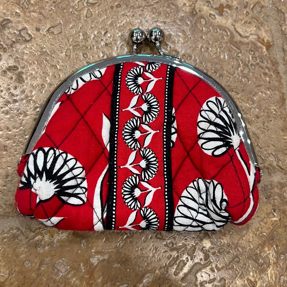 Vera Bradley Daisy pattern coin purse